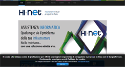 Desktop Screenshot of hi-net.it